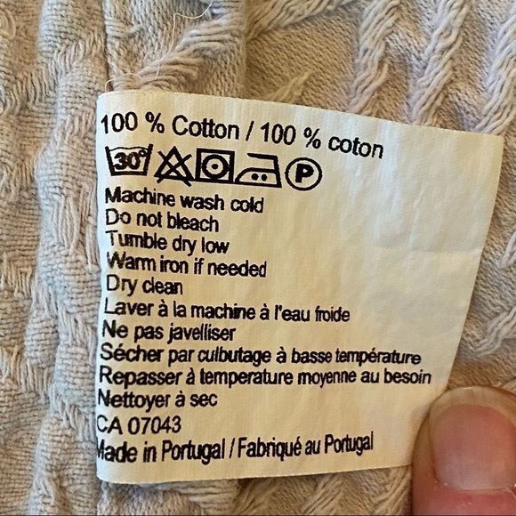 PiuBelle Coverlet Bedspread Blanket Waffle Texture - Picture 6 of 8